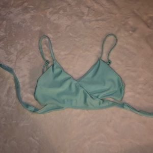 Wrap around bikini top